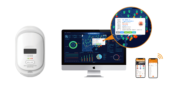 NB-IoT一氧化碳报警器家用煤气泄漏探测器JM-CO-08N